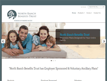 Tablet Screenshot of northranchbenefitstrust.com